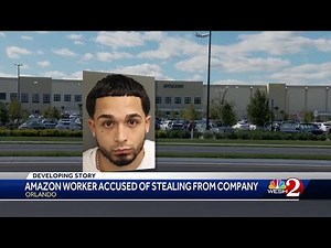 Amazon worker accused of stealing from company