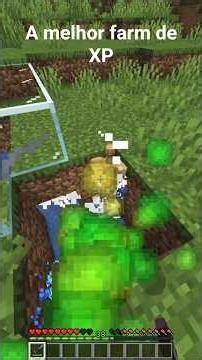 A melhor e mais fácil farm de xp do minecraft