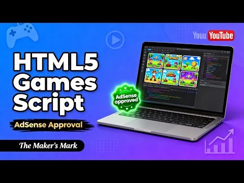 Gaming Script For AdSense Approval | 2026 Pro Tricks | Earning Tips | The Maker's Mark