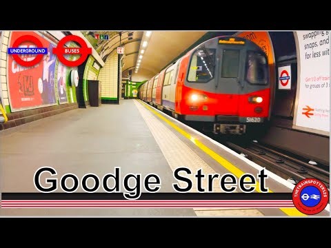 Northern Line and London Buses at Goodge Street Station! - LU (09/07/2025)