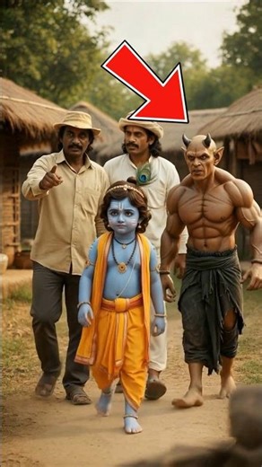 Thief Steals Krishna's Fulte and Blames Old Woman!