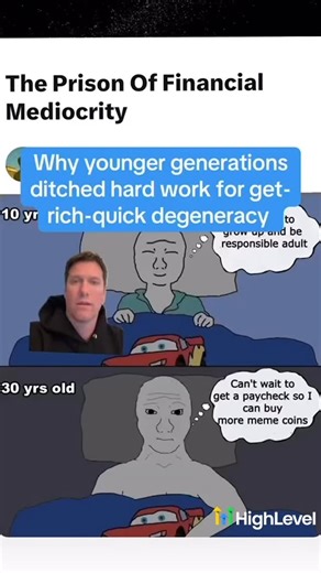 Kevin Clancy on Instagram: "A viral post on Twitter is explaining why younger generations have completely lost faith in the system and have turned to casinos, gambling and crypto to achieve success & happiness. The concept is “Long Degeneracy,” and the idea is that a combination of A) a broken system, 2) privileged & entitled generations growing up in the internet era and d) new technologies & revolutions are combining to create a world where the old strategies are dead, and new strategies are p
