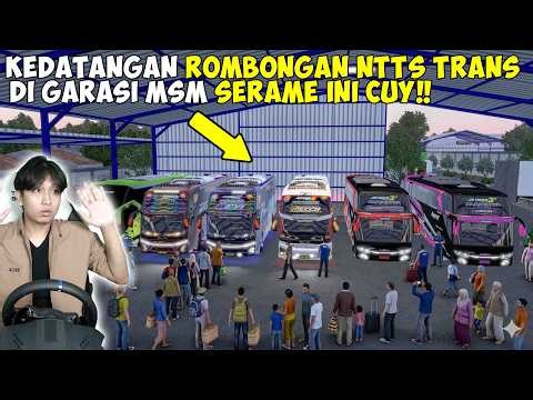 THE ARRIVAL OF THE NTTS TRANS GROUP AT THE MSM GARAGE IS SO SCARY, GUY!!