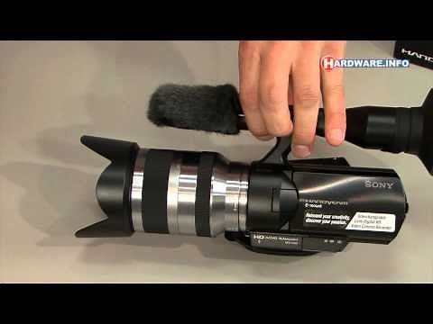 Sony NEX-VG10 unboxing and first look