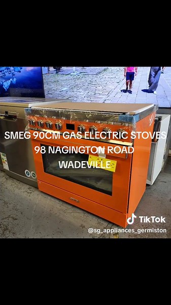 SMEG 90CM Gas Electric Stoves - Premium Appliances