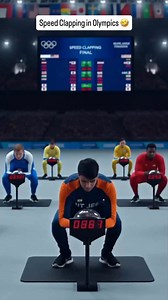 Indians wins in Speed Clapping Competition 🤣 I won as an Indian AI athlete 😭 plot twist it was just an AI Tournament! For Parody and fun! #olympics #sora #iit #jee #fblifestyle #clapping | Jeemaster