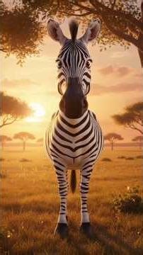 Zola’s Wobbly Adventure! 🌼: A Tale of Stripes and Surprise #animal shorts #baby animals#facts#zebra