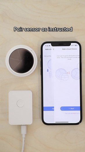 🌡️🌧️Discover how easy it is to pair your Meross Smart Temperature and Humidity Sensor with our quick guide. Get your Meross sensor now and elevate your smart living experience! 🏡✨ Use code: MS100F for 10% off⁠! 🙌 Shop now: https://bit.ly/3LsbIB4 #Meross #Homekit #Smarthome