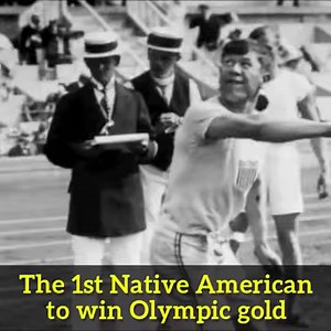 6.9M views · 4.2K reactions | WATCH: 1 of the BEST football players ever. Olympic Gold in pentathlon & decathlon. Played pro baseball & pro basketball. Won a ballroom dancing competition! Is there anything Jim Thorpe couldn't do? Here's his INCREDIBLE story. ---> for powerful stories from any time like HistoryBites | HistoryBites | Facebook