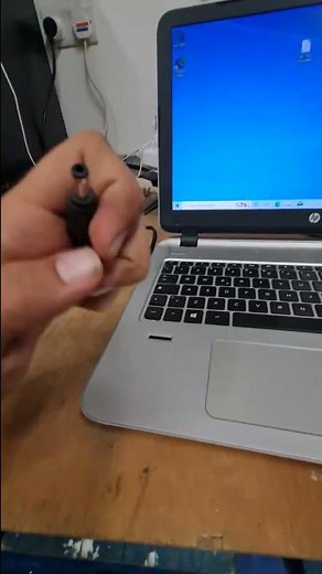 How to charge HP Laptop with Toshiba charger