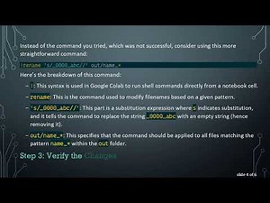 How to Rename All Files in a Folder Using Google Colab