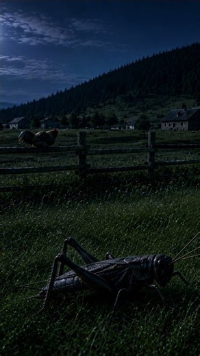 Night Sound in the Village near the Forest with crickets and Ambience sound for sleep