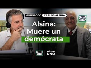 Alsina's monologue: "A democrat dies"