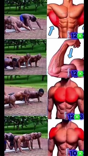 Upper body strength #foryou #fitness #motivation #abs #trending #shorts