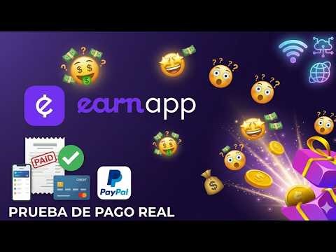 EarnApp SÍ PAGA! Prueba de Pago + Retiro en PayPal