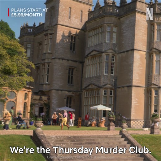 Welcome to Coopers Chase. THE THURSDAY MURDER CLUB is now playing on Netflix. | Netflix