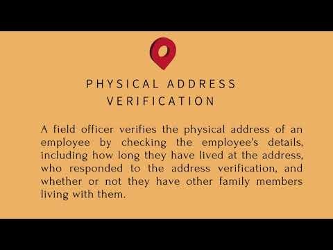A complete explanation of the Digital Address Verification & Physical Address Verification Process 5