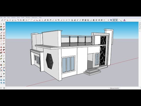 One Story House Design in SketchUp Complete Step-by-Step Tutorial