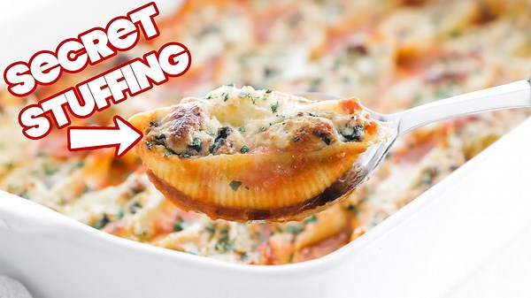 Ultimate Cheese-Stuffed Pasta Shells with Rich Tomato Basil Sauce