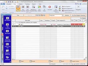 Project risk analysis with RiskyProject: risk correlation