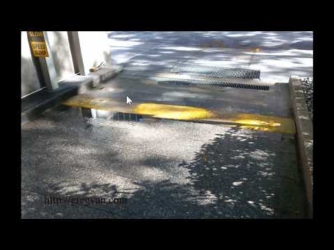 Speed Bumps Can Stop Water from Flowing on Sloping Driveways