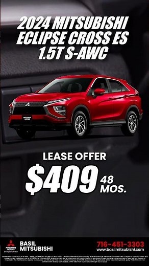 2024 Mitsubishi Eclipse Cross ES 1.5T S-AWC Review: Sporty & Efficient AWD SUV