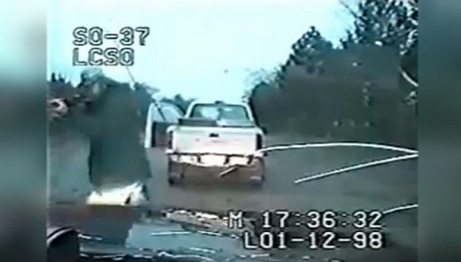 WARNING GRAPHIC: Police officer shot dead by Vietnam veteran