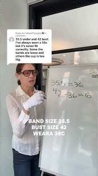 Bra Fitting Tips: Find Your Perfect Fit for 35.5 Band & 42 Bust Size #BraFitting #FashionTips
