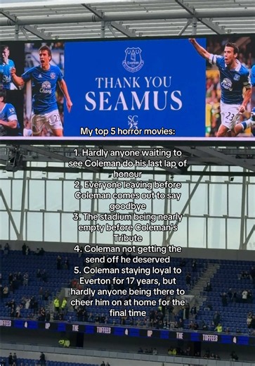 Absolutely gutted for him. That was hard to watch. Our captain 💙 #everton #premierleague #football #fyp #liverpool