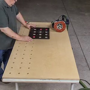 54K views · 111 reactions | DIY MFT...why not? Get the Hole Boring Jig today and outfit your shop with plenty of MFT work surfaces. On Sale Today! https://www.woodpeck.com/hole-boring-jig-2019.html | Woodpeckers | Facebook