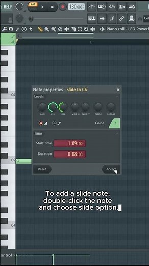 How to Slide Notes in FL Studio? (Easy Method) #flstudio #flstudiotutorial #flstudiotips #beatmakers