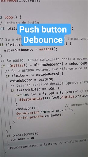 Push Button #shorts #arduino