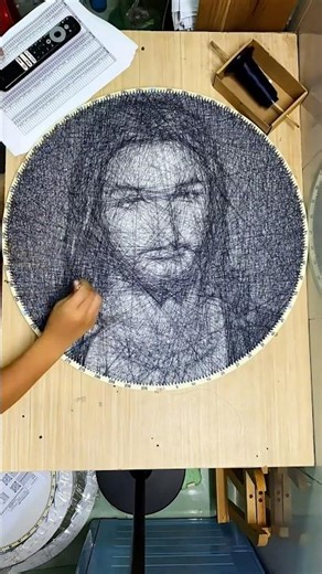 Tranh chỉ chân dung số hoá làm theo yêu cầu