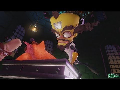 Crash Bandicoot N. Sane Trilogy ALL Intro Cinematics (Crash 1-3 Remastered)