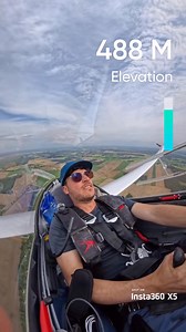 That launch went up fast, almost touching 600 meters in seconds. Stefan Langer, 3x world gliding champion, makes every flight look calm and perfect. A smooth winch launch captured with Insta360, flying in style with FLIGHTLVL made for pilots who live the air. #gliding, #soaring, #winchlaunch, #aviationlife, #insta360 | Glider Airstrip