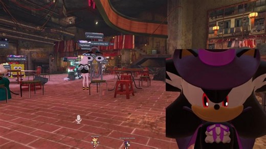 collab stream with skulls in vrchat