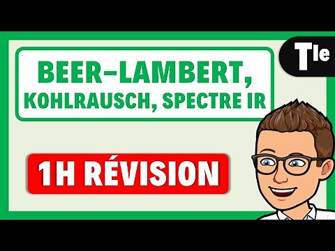 MÉTHODES PHYSIQUES ✅ Dosages, Beer-Lambert, Kohlrausch, ... 🔥 Terminale spécialité
