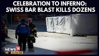 A massive explosion and fire hit Le Constellation Bar in Crans-Montana during New Year celebrations, killing dozens and injuring hundreds, including international tourists. Authorities rule out terrorism and launch an investigation. The ski resort is sealed, a no-fly zone imposed, and helplines activated for victims’ families. #Switzerland #CransMontana #Explosion #FireTragedy #NewYearIncident #EmergencyResponse | News18