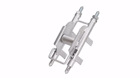 Cable Threading Aid, 45 Steel High Hardness Wire Threading Aid Anti Slip Sawtooth Universal Distribution Box Threading Tool Smoothly for Junction Box for Electrician (Silver)