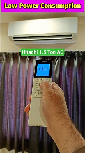Hitachi 1.5 Ton 5 Star Split Inverter AC Review 🔥 Energy Saver Air Conditioner #airconditioner