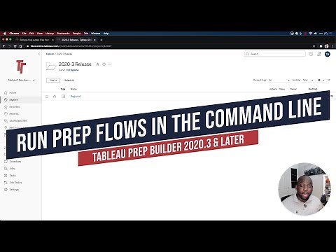 How to run Tableau Prep flows in the command line 2020.3 & later