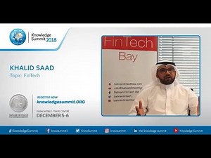 18K views · 81 reactions | What is the impact of FinTech on reshaping the future of financial services and #KnowledgeEconomy? Khaled Saed CEO of Bahrain FinTech Bay, is participating on “where finance meets technology” to address this topic. Register now at the #KnowledgeSummit | Knowledge Summit - قمة المعرفة | Facebook