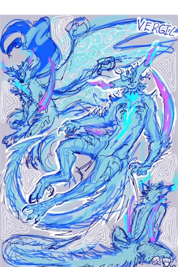 Sin Devil Trigger doodles #digitalart #dantesparda #vergilsparda #deviltrigger #devilmaycry5