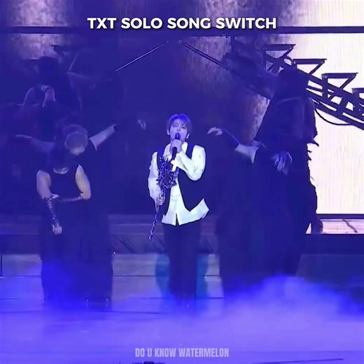 txt solo song switch!! #txt #moa #kpop | hueningkai bird of night