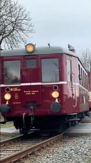 Historic Czechoslovakian train M131 called „Hurvínek”