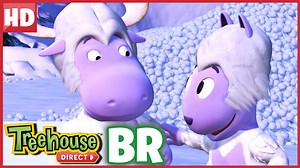 Os Backyardigans | Elfos de ação! Cuidado com os Abomináveis ​​Irmãos!