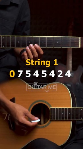 Guitar Me on Instagram: "Adele Easy On Me (1 Strings) #guitar #music #fyp"