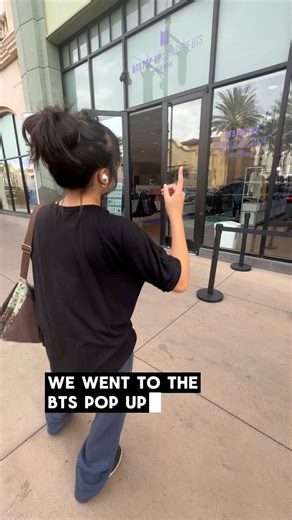 BTS Pop Up: Space of BTS Las Vegas 💜 BTS (방탄소년단) Came from the kids’ rehearsals and went straight to the location at Town Square. It was a Saturday afternoon and there was no line. Always fun to be in a BTS space with ARMY and Bangtan music. 💜 | Team Mesi