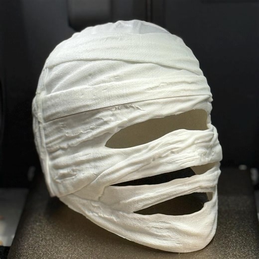 Wrap Head Mummy Halloween Mask - Etsy