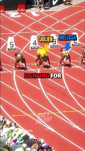 The Fastest Woman in The WORLD Competing for GOLD ❤️😱